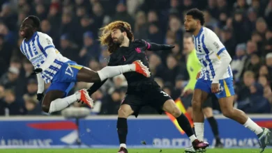 برايتون يسحق تشيلسي بثلاثية نظيفة.. ليلة سوداء للبلوز في فالمر