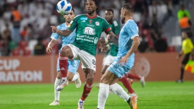 مباراة الرفاع ضد الاتفاق في دوري أبطال الخليج