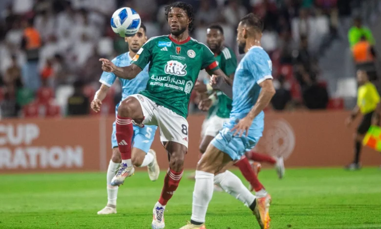 مباراة الرفاع ضد الاتفاق في دوري أبطال الخليج