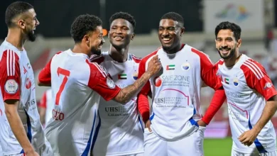 الشارقة ضد اتحاد كلباء في مباراة قوية بالجولة 15 من الدوري الإماراتي