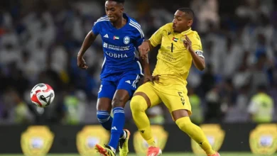 مباراة النصر ضد الوصل في الجولة 16 اليوم في ديربي دبي بدوري أدنوك الإماراتي