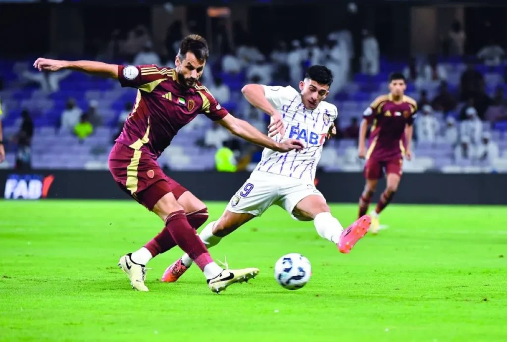 مباراة الكلاسيكو بين العين ضد الوحدة وصدام مثير بين عجمان والنصر في دوري أدنوك للمحترفين