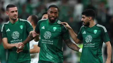 مباراة الأهلي وضمك في دوري روشن السعودي