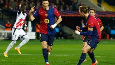 نتيجة ومخلص مباراة برشلونة ورايو فاليكانو في الدوري الإسباني اليوم