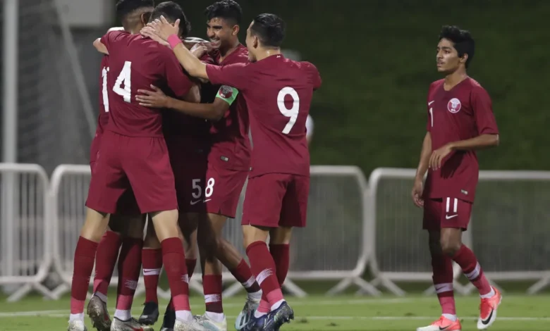 مباراة قطر وأستراليا في كأس آسيا للشباب تحت 20 عاماً