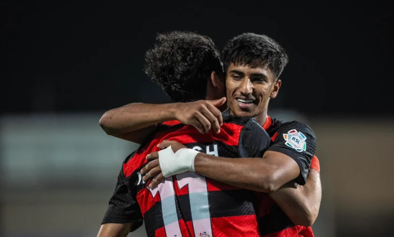 مباراة الرياض والفيجاء