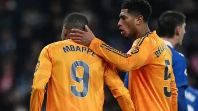 مبابي و بيلينجهام ريال مدريد