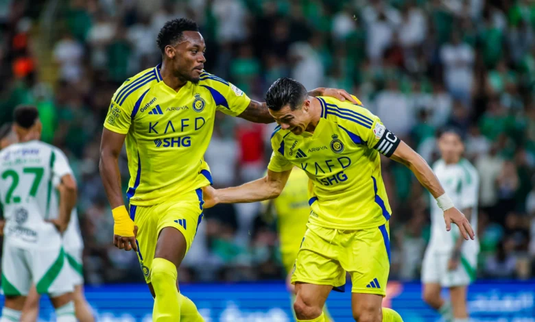 مباراة الأهلي والنصر في الدوري السعودي اليوم