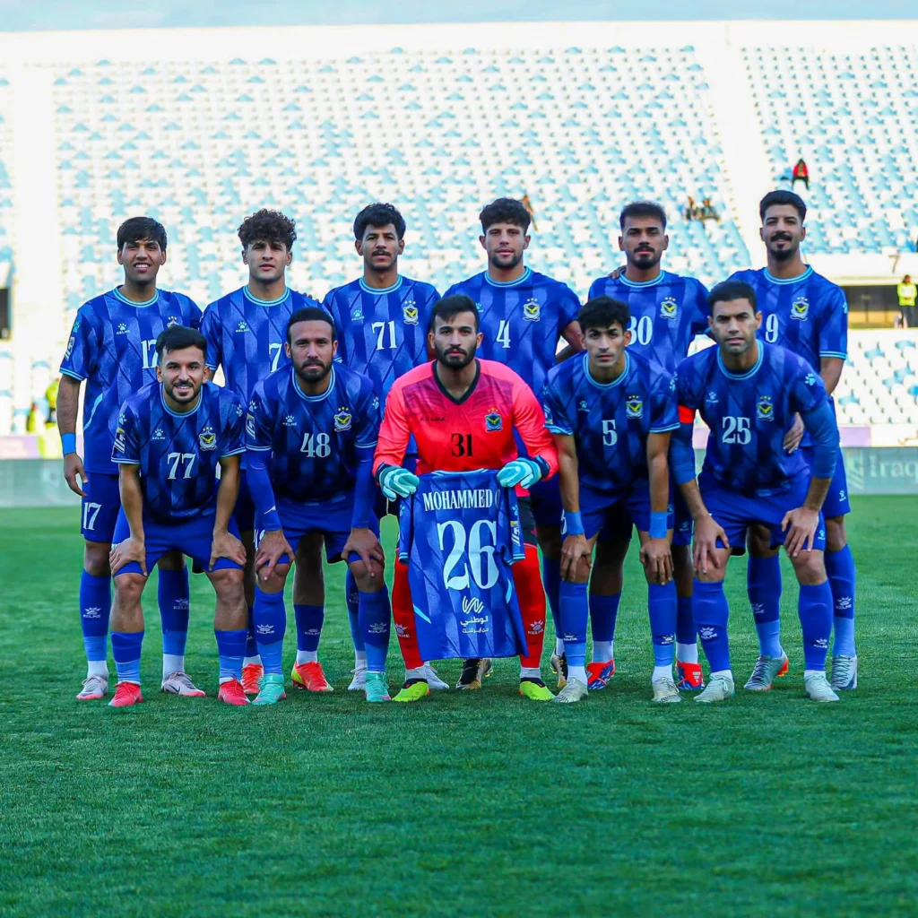 مباراة القوة الجوية ضد القاسم