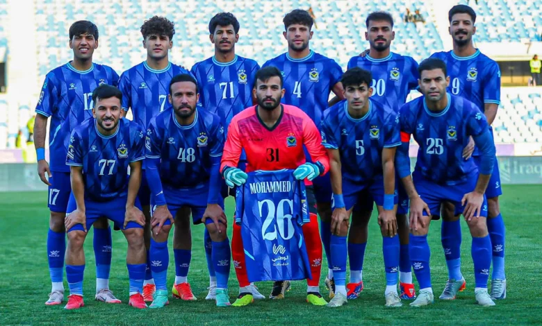 مباراة القوة الجوية ضد القاسم