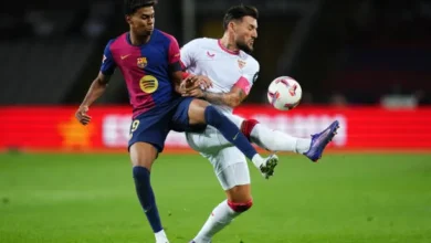 مباراة برشلونة ضد إشبيلية اليوم