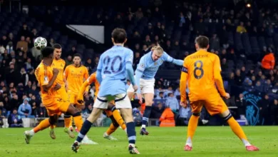 مباراة مان سيتي ضد ريال مدريد