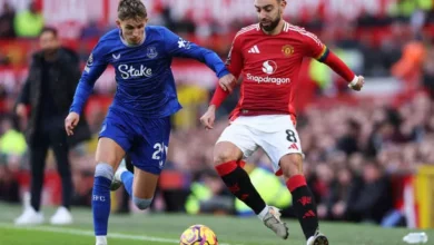 مباراة مانشستر يونايتد ضد إيفرتون