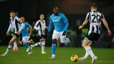 مباراة نابولي ضد أودينيزي اليوم