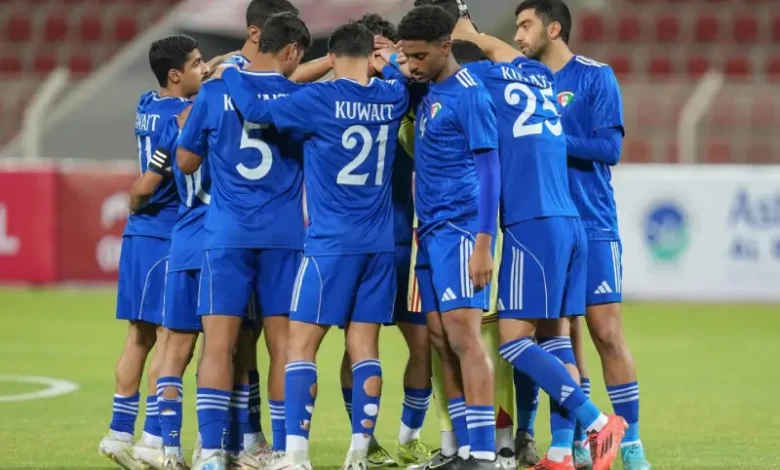 مباراة الكويت ولبنان في نصف نهائي تحديد المراكز