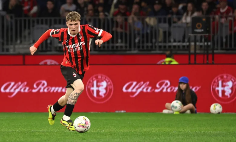 2155424077 f scaled 1 ريال مدريد يتمسك بموهبته الشابة.. هل يفشل ميلان في الاحتفاظ بخيمينيز؟