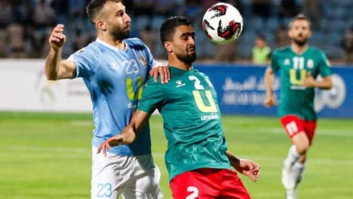 مباراة الفيصلي ضد الوحدات اليوم في الدوري الأردني