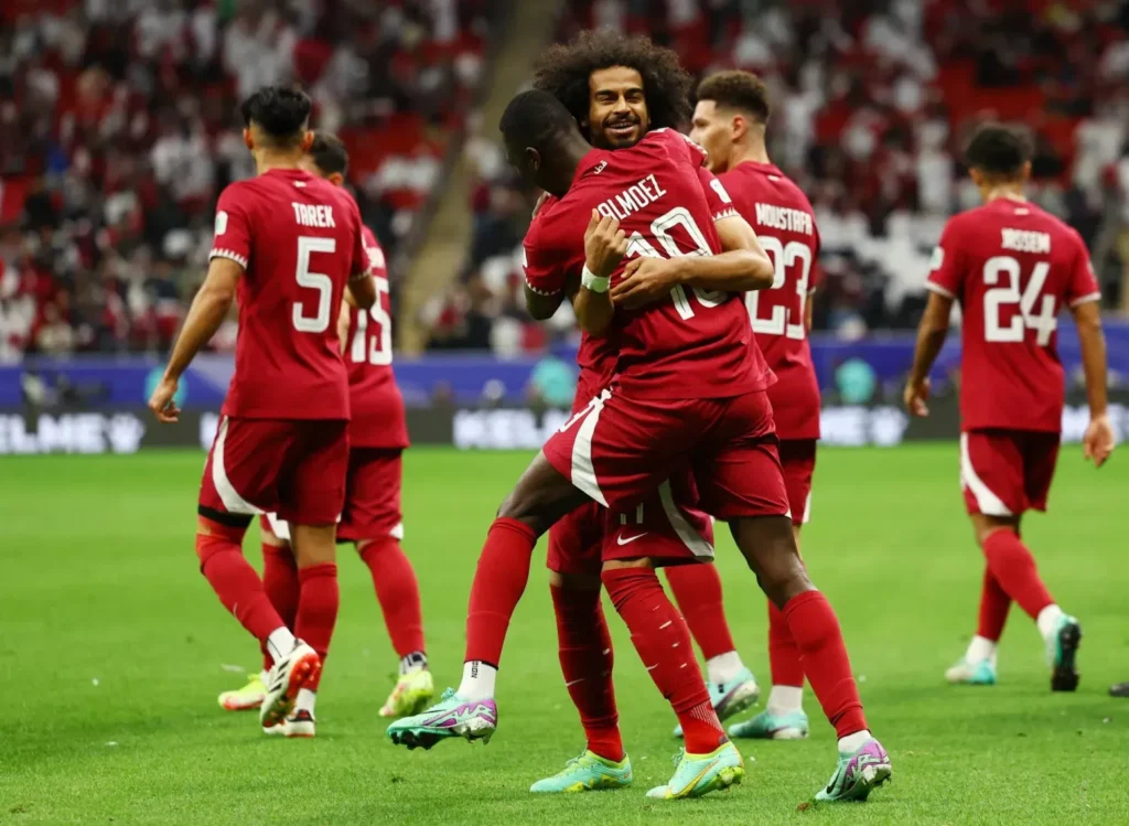 مباراة قطر وقرغيزستان في تصفيات آسيا لكأس العالم