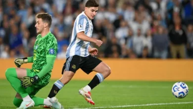 مباراة الأرجنتين ضد البرازيل 3-1 في تصفيات المونديال