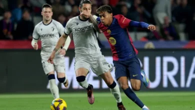 برشلونة وجيرونا الآن في الدوري الإسباني