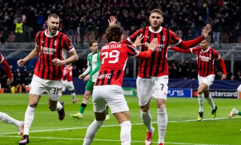 milan e1741453698560 ميلان يواجه ليتشي في الجولة 28 من الدوري الإيطالي 2024-2025