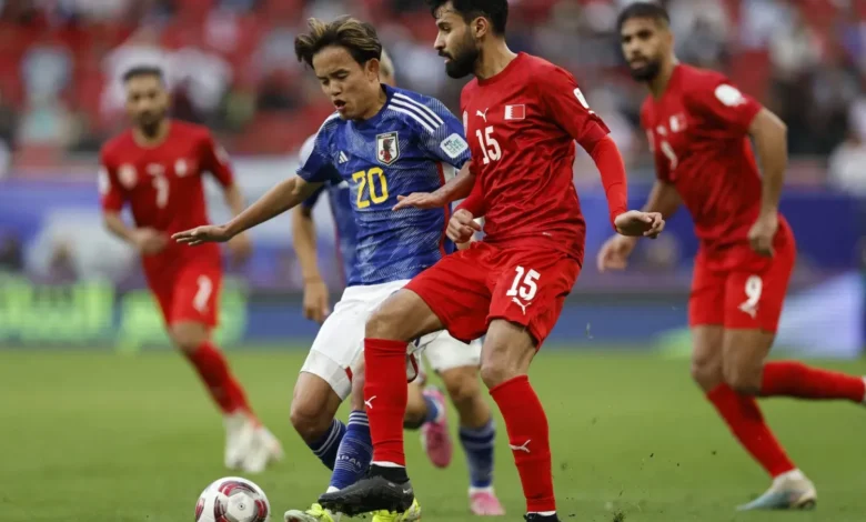 البحرين تواجه اليابان اليوم