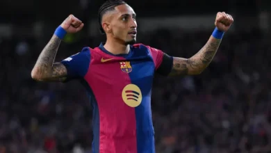 رافينيا لاعب برشلونة