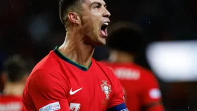 كريستيانو رونالدو لاعب منتخب البرتغال