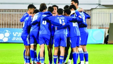 مباراة الكويت ضد عمان