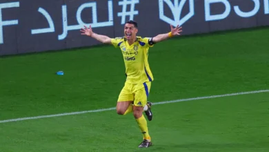 مباراة النصر ضد استقلال طهران