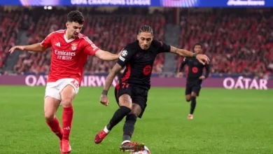 مباراة برشلونة ضد بنفيكا اليوم