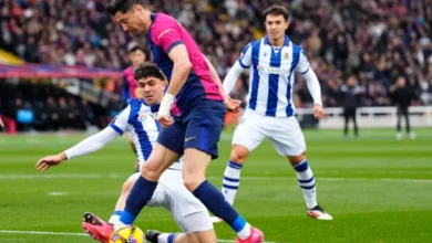 مباراة برشلونة وريال سوسيداد اليوم