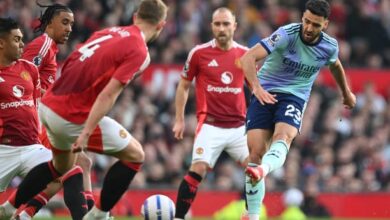 مباراة مانشستر يونايتد وآرسنال اليوم