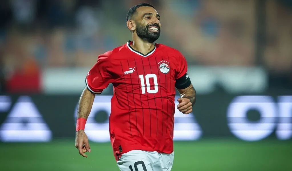 محمد صلاح لاعب منتخب مصر