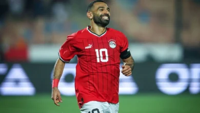 محمد صلاح لاعب منتخب مصر