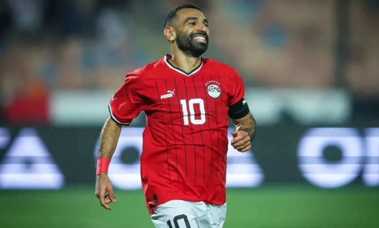 محمد صلاح لاعب منتخب مصر