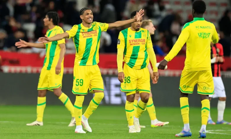 مباراة نانت أمام نيس في الدوري الفرنسي اليوم الأحد 27 أبريل 25