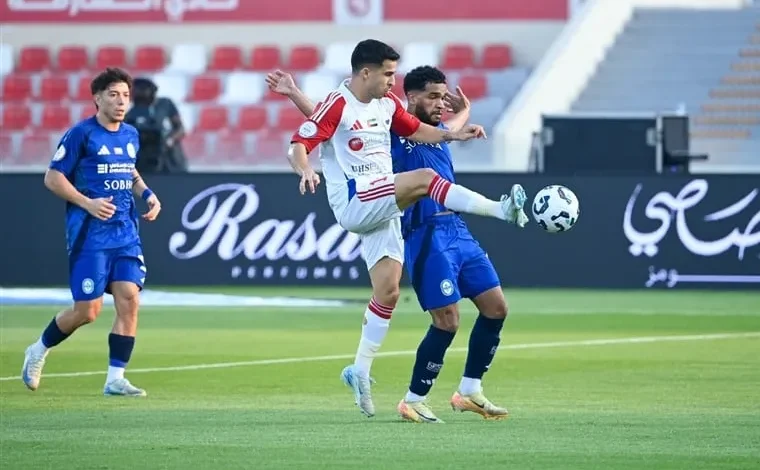 مباراة الشارقة والنصر في دوري أدنوك الإماراتي للمحترفين