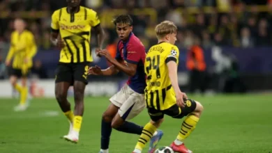 ملخص تأهل برشلونة أمام دورتموند.. غيراسي يتألق وبرشلونة يعبر لنصف النهائي