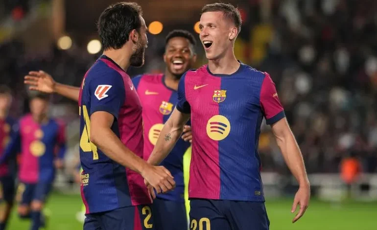 ملخص فوز برشلونة ضد ريال مايوركا في الدوري الإسباني اليوم