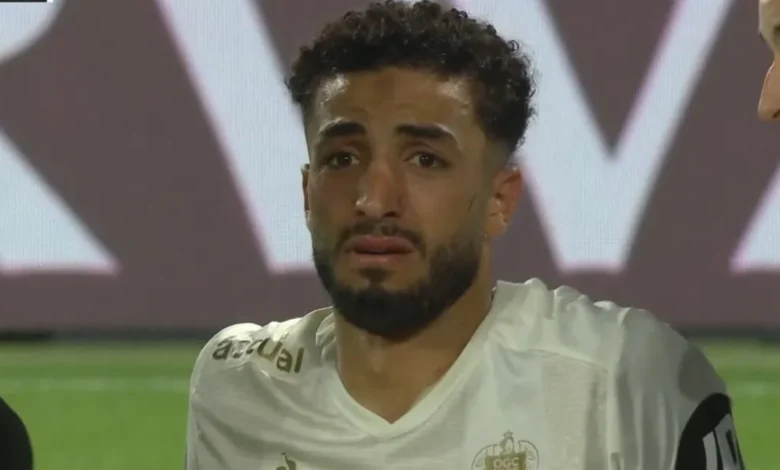 إصابة قوية لمحمد عبد المنعم خلال مباراة نيس وباريس سان جيرمان: تفاصيل الحادثة