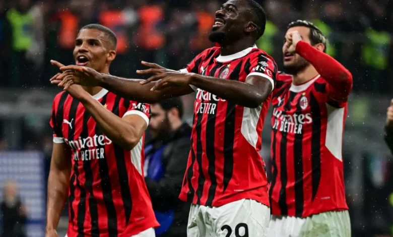 ميلان يحجز بطاقة النهائي بعد فوز تاريخي على إنتر في نصف نهائي كأس إيطاليا