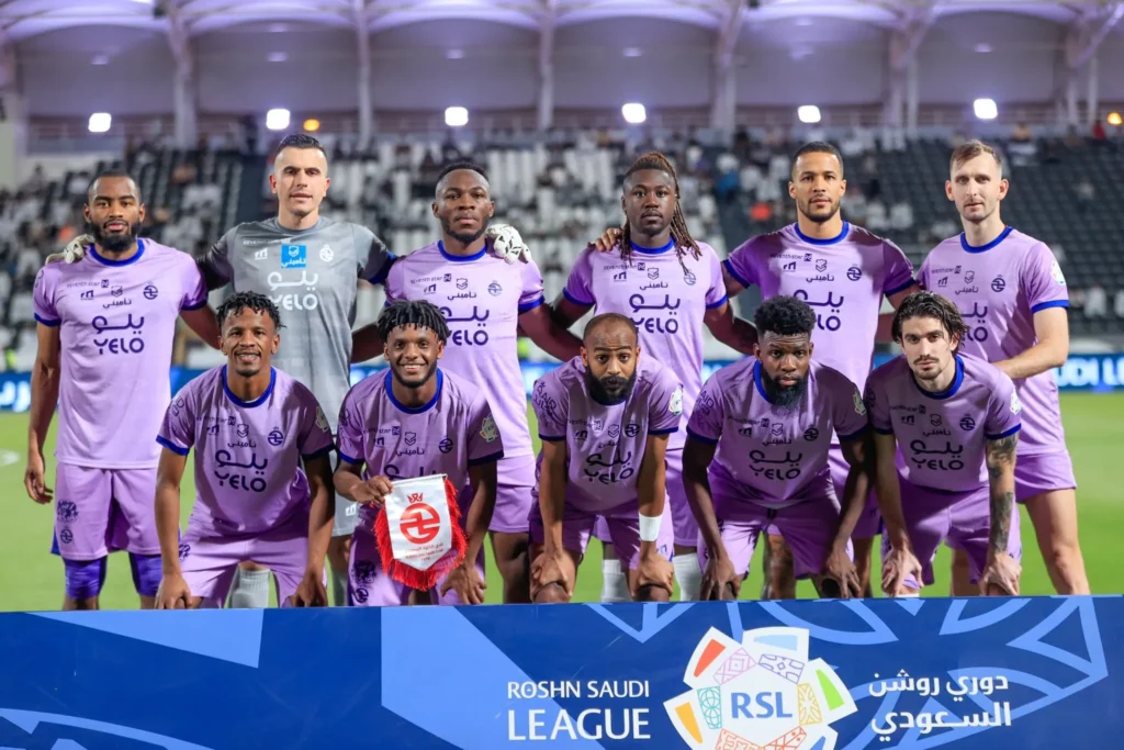 مباراة الخلود ضد ضمك اليوم في دوري روشن السعودي