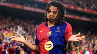 كوندي لاعب برشلونة صاحب هدف الفوز ضد ريال مدريد في كلاسيكو نهائي كأس ملك إسبانيا