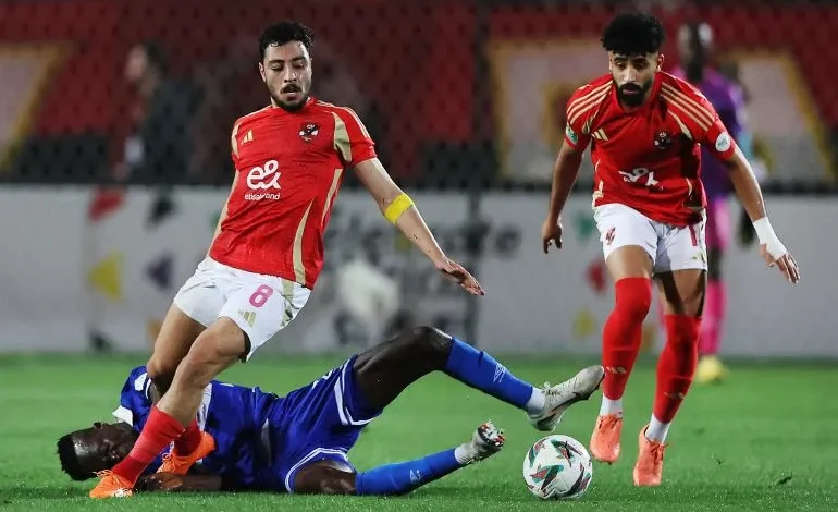 مباراة الأهلي والهلال اليوم 1-0 في ربع نهائي دوري أبطال أفريقيا