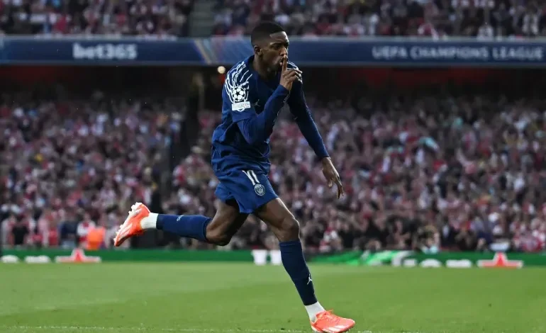 UP1EL4T1H6DDN 1745953781 فيديو .. باريس سان جيرمان يحقق فوزًا تاريخيًا على أرسنال في نصف نهائي الأبطال