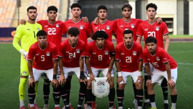 منتخب مصر للشباب يواجه منتخب جنوب افريقيا للشباب في افتتاح بطولة كاس امم افريقيا للشباب المقامة في مصر لسنة 2025