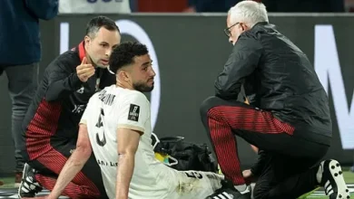 نيس الفرنسي يعلن تفاصيل إصابة محمد عبد المنعم أمام باريس سان جيرمان