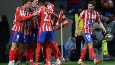مباراة أتلتيكو مدريد ضد لاس بالماس