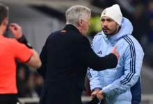 دافيد أنشيلوتي مع والده